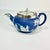English Early 20th C Antique English Chippendale Wedgwood Sterling Silver Hellenic Porcelain Tea Pot For Sale - Image 3 of 16
