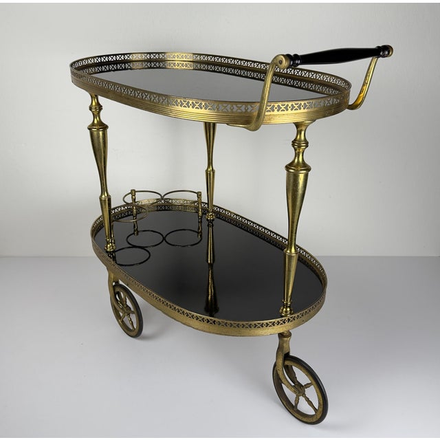 Mid-Century Modern Bar Cart, Italy, 1960s For Sale - Image 10 of 18