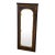 Antique Hand Carved Parcel Gilt Eglomisé Wall Mirror For Sale