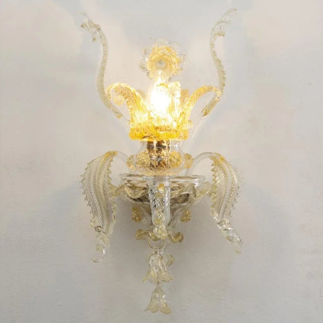 Handmade Wall Lamps, Italy, 1990s, Set of 2 For Sale - Image 4 of 11