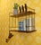 1960s Small Hanging String Shelf in Walnut, 1960s For Sale - Image 5 of 11