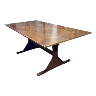 Vintage Wooden Table by Gianfranco Frattini for Bernini, 1960s For Sale