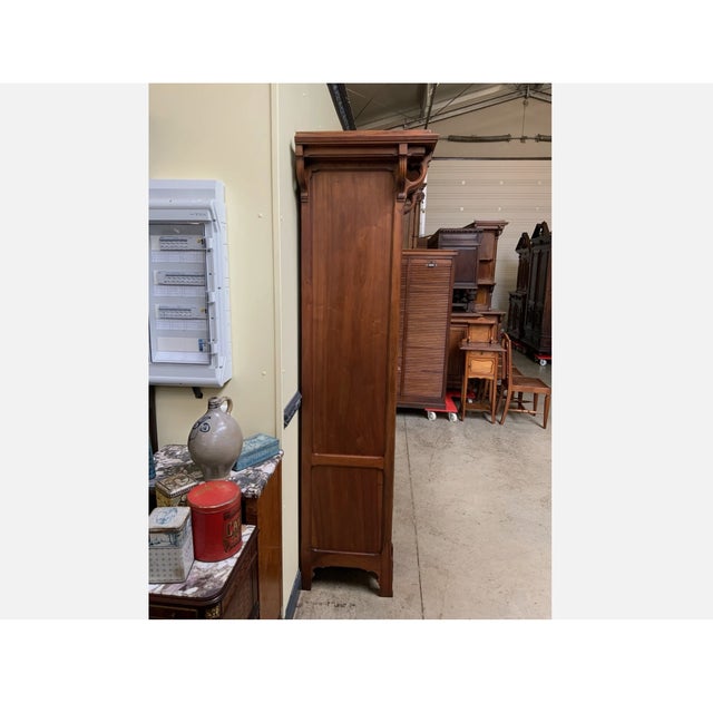 Antique Art Nouveau Bookcase, 1900 For Sale - Image 9 of 13