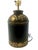 Antique Tole Brown and Gilt Decorated Tea Canisters as 20th-Century Lamps - Pair For Sale - Image 12 of 13