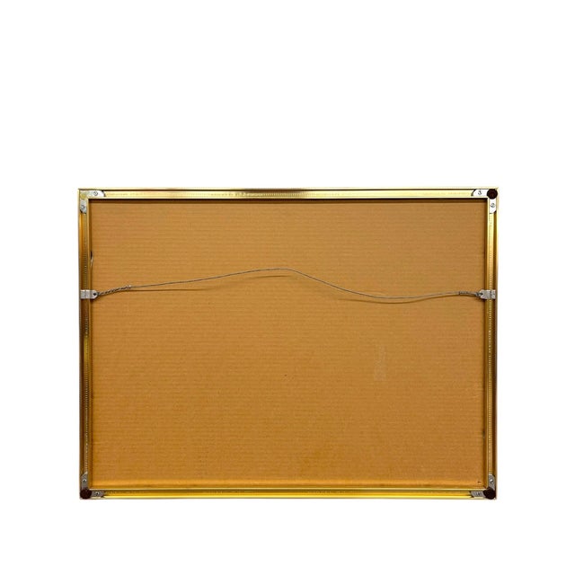 Vintage Framed Landscape Photograph of Castle For Sale - Image 10 of 10