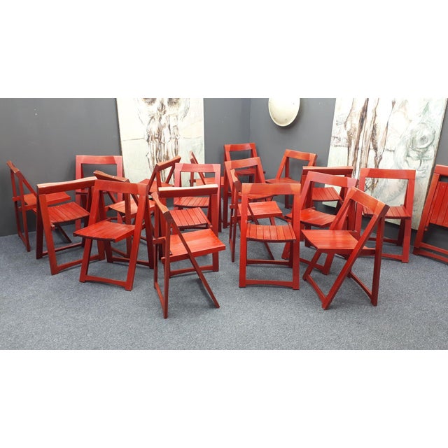 Vintage Folding Chair by Aldo Jacober for Alberto Bazzani, 1960s For Sale - Image 6 of 9