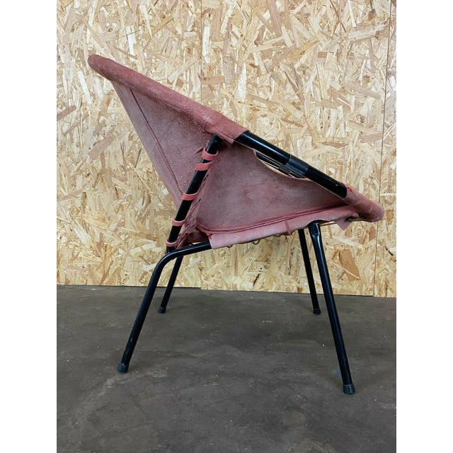 Mid-Century Modern Mid-Century Balloon Cocktail Chair from Lusch & Co For Sale - Image 3 of 11
