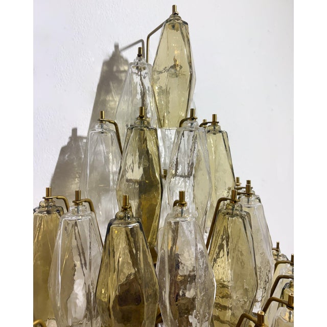 Glass Murano Glass Polyhedral Wall Sconces by Carlo Scarpa for Venini, 1960s, Set of 2 For Sale - Image 7 of 11