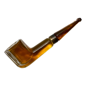 1940s Snuff De Schiaparelli Glass Pipe Cologne Bottle, Sealed and Full
