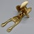 Traditional Vintage Brass Fox Head Door Knocker — Figural Animal Hardware For Sale - Image 3 of 7