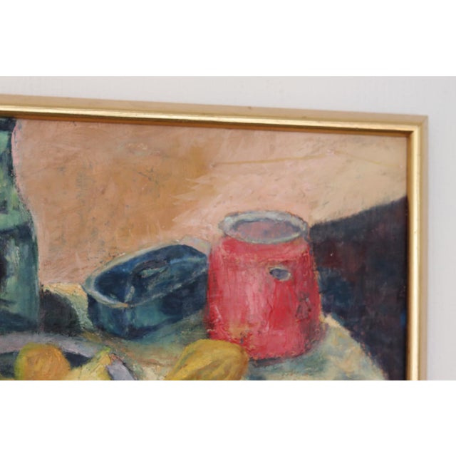 Eva Mellgren, Fruit, 1950s, Oil on Canvas, Framed For Sale - Image 8 of 16