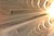 Metal Vintage French Art Deco Pendant Light in White Glass by Muller Freres, 1930 For Sale - Image 7 of 13