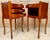 Mid 20th Century French Cherry You and Me Nightstands with Drawers and Open Shelf, 1960s, Set of 2 For Sale - Image 5 of 18