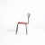 Black Red Radar Chair attributed to Willy van der Meeren For Sale - Image 8 of 16