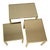 Hollywood Regency Nesting Tables from Belgo Chrome, 1970s, Set of 3 For Sale - Image 4 of 16
