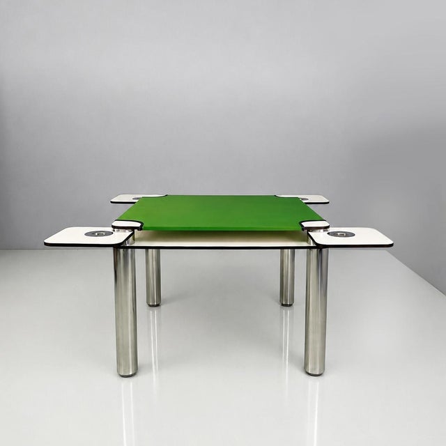 Zanotta Italian Modern Game Table from Zanotta, 1970s For Sale - Image 4 of 18