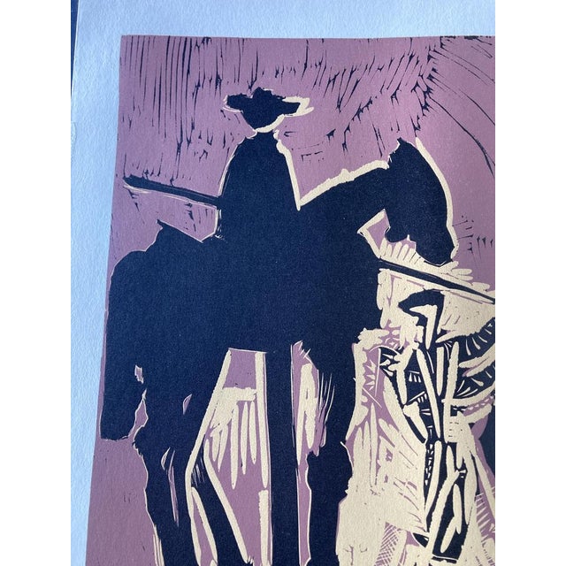 After Pablo Picasso, Before the Sting, Cercle d'Art, 1962, Linocut For Sale - Image 3 of 14