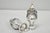 Silver Vintage Wallace Baroque Ornate Silver Plated Salt & Pepper Shakers - A Pair For Sale - Image 8 of 10