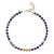 Amethyst Irises Necklace For Sale