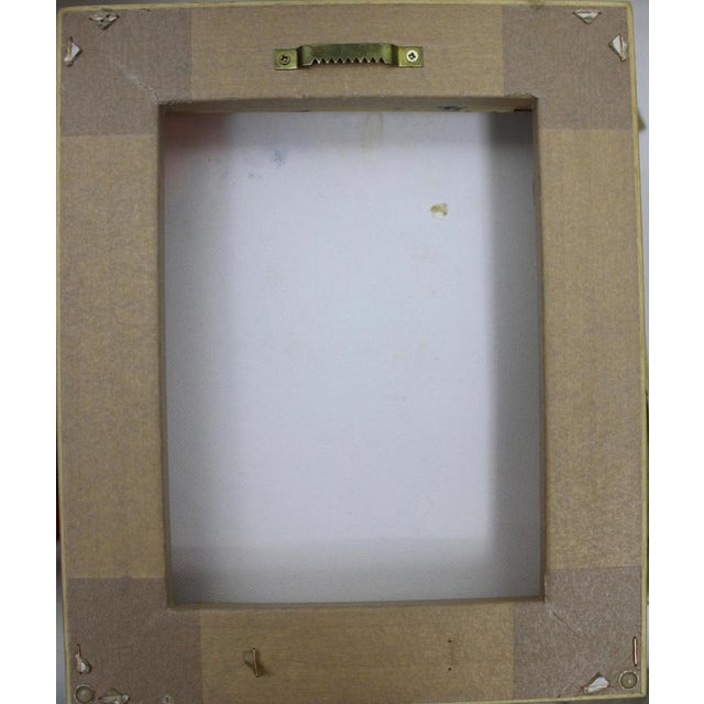 Orange Inés Silvalde, Route 66, Mixed Media on Canvas, 2018, Framed For Sale - Image 8 of 9