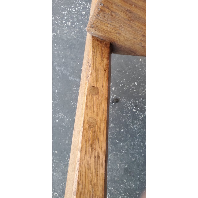 1960s Danish Modern Style Side Table 3 Legs Round Top For Sale - Image 9 of 10