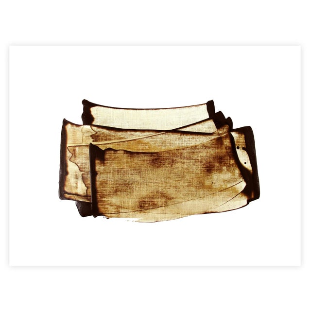 2020s Contemporary Abstract Acrylic on Hahnemühle Paper Painting "C Zone 09" by Emma Godebska For Sale - Image 5 of 5