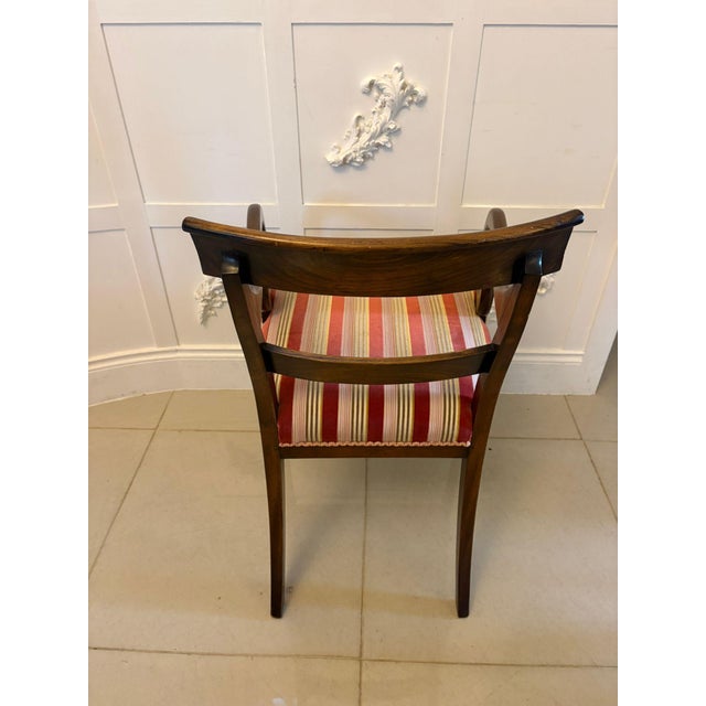 Antique Regency Mahogany Dining Chairs, 1830, Set of 8 For Sale - Image 4 of 18
