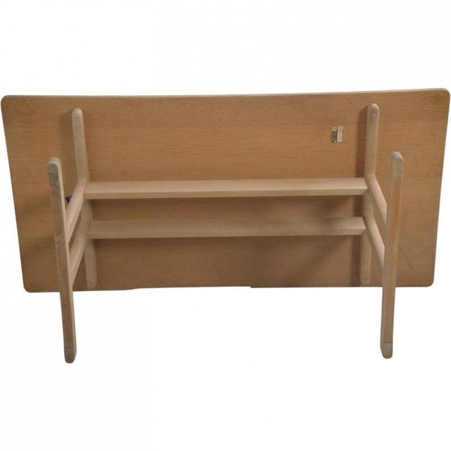 5267 Shaker Coffee Table in Oak by Børge Mogensen, 1970s For Sale - Image 9 of 11