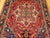 Vintage Heriz Serapi Rug, Hand-Knotted Wool, Geometric Pattern, Red & Navy, 6x9 For Sale - Image 14 of 18