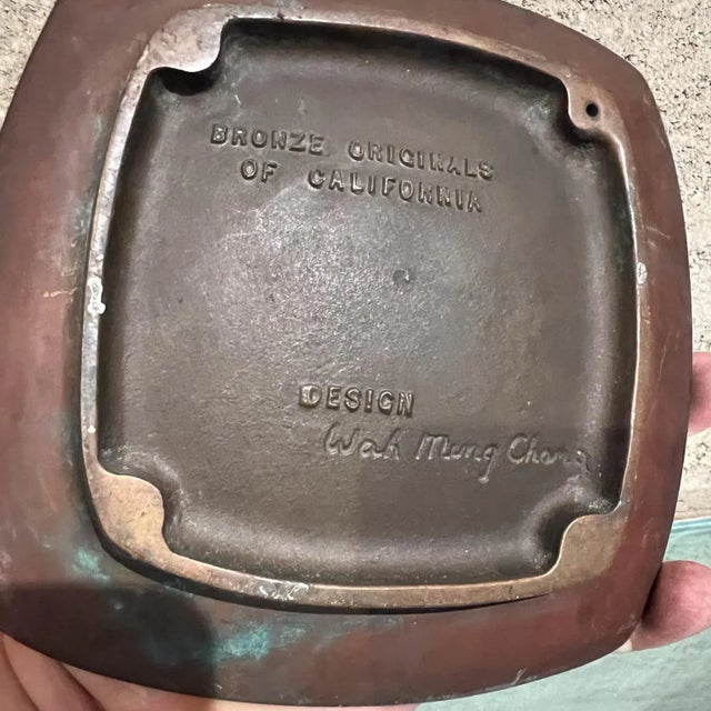 1960s 1960s California Bronze Dish Horse Design by Wah Ming Chang For Sale - Image 5 of 7