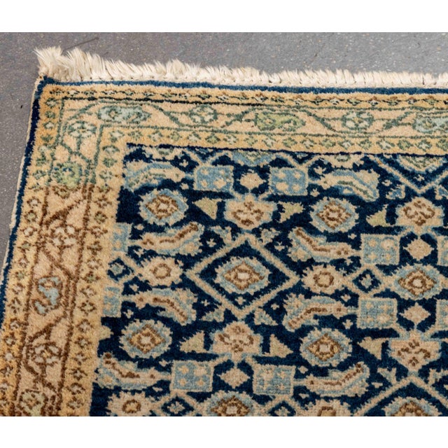 Late 20th Century Persian Malayer Small Rug, 3' 3" X 2' 3" For Sale - Image 5 of 7