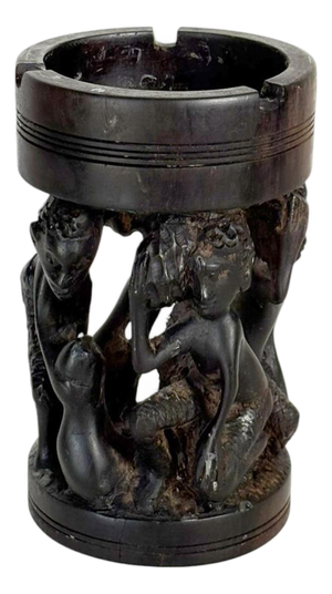 Wooden Ashtray, France, 1950s