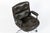 Eames Time Life Executive Lobby Chair for Herman Miller, Gray Leather Office Desk Chair, 1988 For Sale - Image 9 of 18