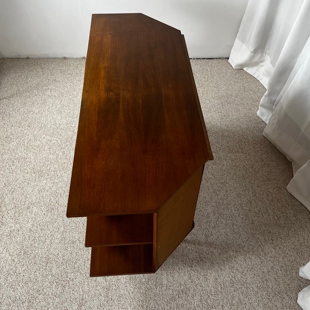Mid-Century Modern Buffet Bas en Placage Teck, 1960s For Sale - Image 13 of 18