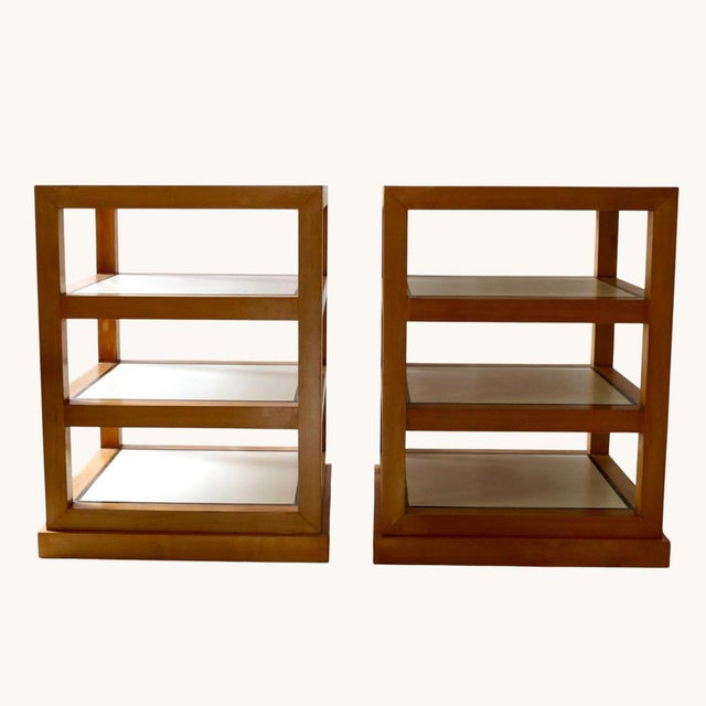 Shelves attributed to David Hicks, England, 1980s, Set of 2 For Sale - Image 12 of 12