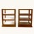 Shelves attributed to David Hicks, England, 1980s, Set of 2 For Sale - Image 12 of 12