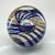 Murano E&r Golden Crown Art Glass 3 1/8 Inch Paperweight (Vintage 1980s) Italy For Sale - Image 9 of 18
