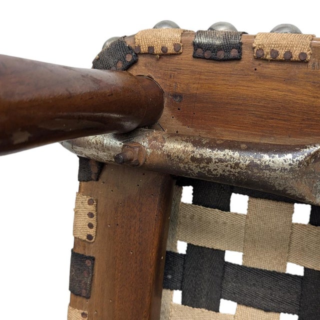 Modernist Avantgarde Tubular Steel Easy Chair, 1940s For Sale - Image 14 of 17