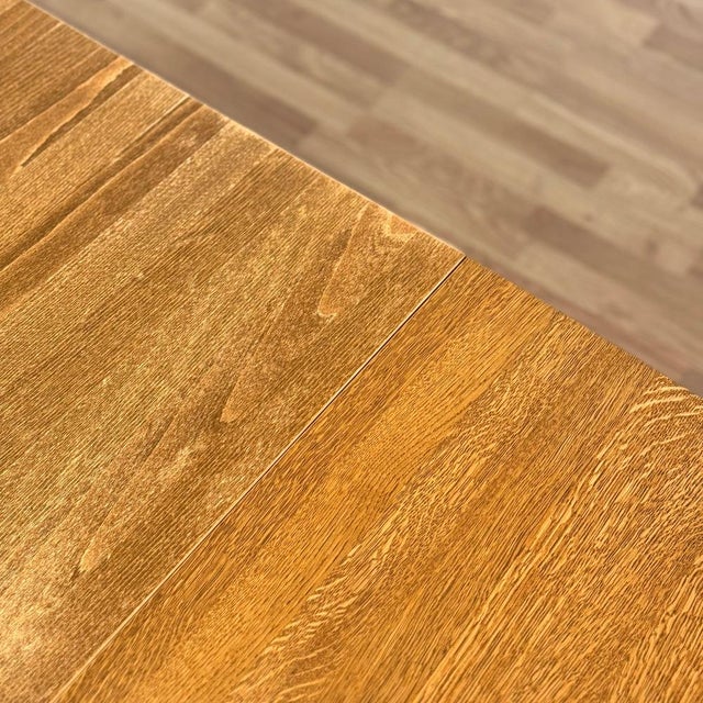 Oval Dining Table in Oak from Gangsø, Denmark, 1980s For Sale - Image 10 of 12