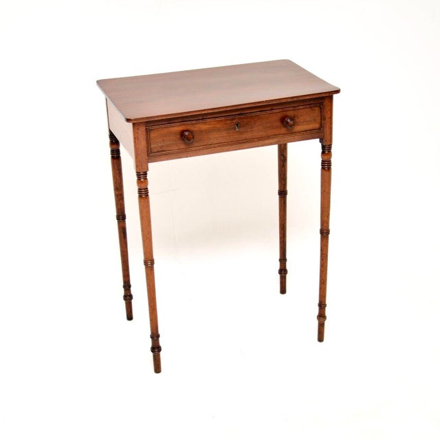 Antique Georgian Side Table, 1800s For Sale - Image 11 of 11