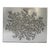 “Silver Field” Ink on Foil Board Abstract Drawing by Stan Brod For Sale
