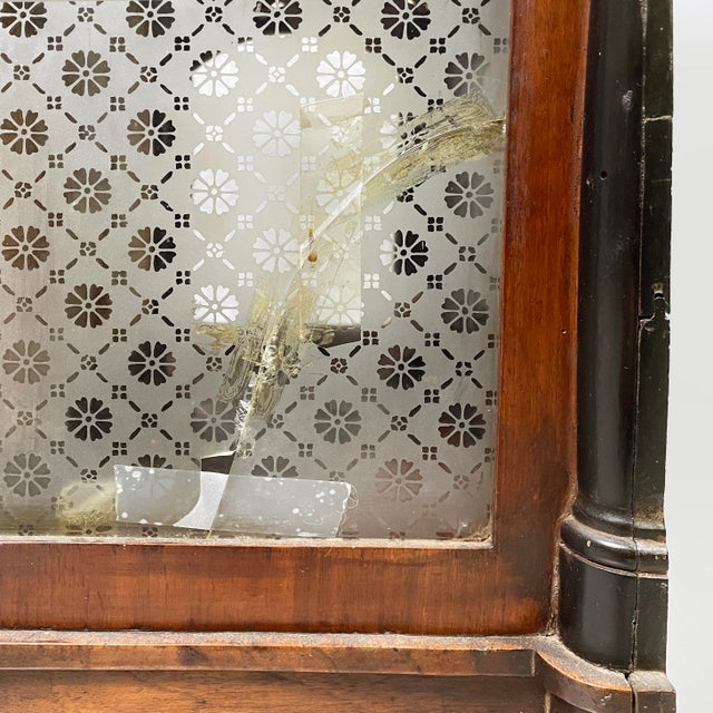 Glass Italian Wall Cabinet with Mirror, 1930s For Sale - Image 7 of 18
