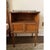 Antique French Nightstand With Marble Top & Brass Gallery For Sale - Image 4 of 8