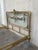Brass 19th Century French Belle Époque Full Bronze Iron Brass and Glass Bedframe For Sale - Image 8 of 12