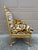 Antique French Regency Giltwood Fauteuil in Scalamandré “Le Tigre” Silk Velvet For Sale - Image 13 of 15