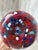 Italian Stunning, Authentic Mid-Century Murano Glass Patchwork Millefiori Vase, Toric Fratelli Toso Furnace (Murano, Italy). . For Sale - Image 3 of 6