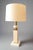 White 1960s Single Modernist Table Lamp For Sale - Image 8 of 10