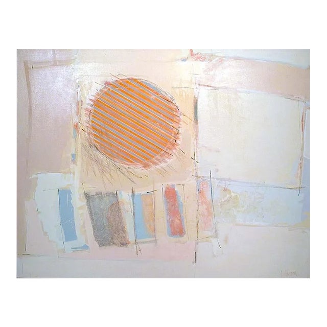 Sally Anderson "Lunar Day" Original Acrylic Painting on Canvas For Sale