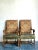 Army Green Vintage Boho Lillian August Throne Chairs - A Pair For Sale - Image 8 of 11