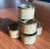 1960s Pearly Enamel and Brass Napkin Rings-Set of 7 For Sale - Image 4 of 8